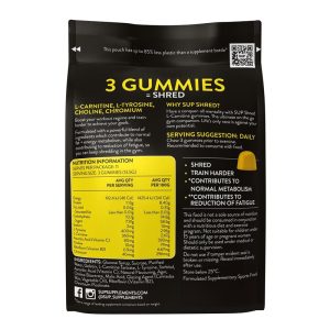 SUP Shred Gummies Hương Citrus Rush 35 Viên – ảnh 2