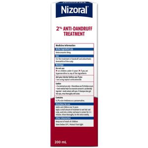 Nizoral 2% Dầu Gội Điều Trị Gàu Và Viêm Da Tiết Bã Da Đầu 200 ml – ảnh 3