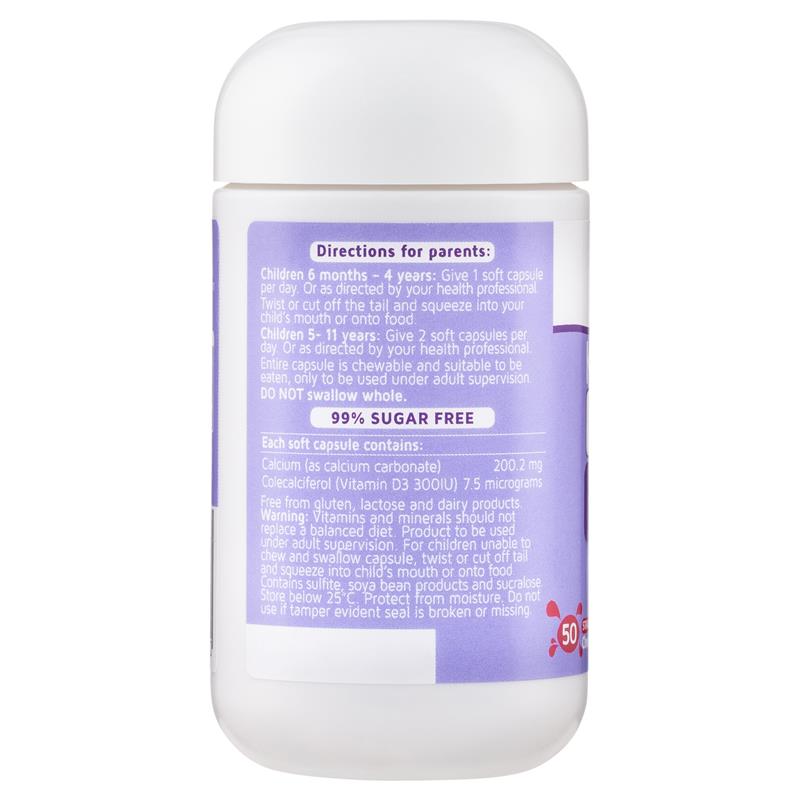 Nature's Way Kids Smart Calcium + Vitamin D3