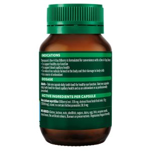 Thompson's One-A-Day Bilberry 12,000 mg Hỗ Trợ Mắt Và Mao Mạch 60 Viên Nang – ảnh 2