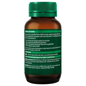 Thompson's One-A-Day Milk Thistle Chiết Xuất Cây Kế Sữa 42.000 mg 60 Viên Nang – ảnh 2