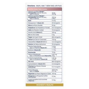 Bioglan Platinum Women's Multivitamin Vitamin Tổng Hợp Cho Phụ Nữ 60 Viên – ảnh 3