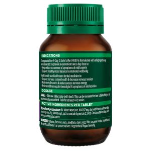 Thompson's One-A-Day St. John's Wort 4.000 mg Hỗ Trợ Cân Bằng Tâm Trạng 60 Viên – ảnh 2