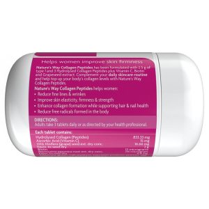 Nature's Way Collagen Peptides Bổ Sung Collagen Peptide Thủy Phân Tuýp 1 & 3 120 Viên – ảnh 2