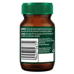 Thompson's Organic Iron Bổ Sung Sắt Hữu Cơ 24 mg 30 Viên – ảnh 3