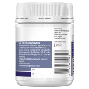 Healthy Care High Strength Ashwagandha Chiết xuất Rễ Ashwagandha 60 Viên – ảnh 3