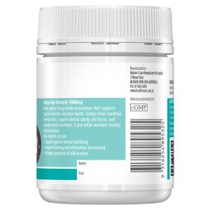 Healthy Care Ginkgo Biloba Hàm Lượng Cao 10,000 mg 90 Viên Nang – ảnh 3