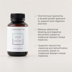 JSHealth Detox + Debloat Công Thức Hỗ Trợ Gan Và Giảm Đầy Hơi 60 Viên – ảnh 3