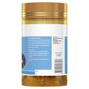 Healthy Care Triple Strength Fish Oil Dầu Cá Omega-3 Đậm Đặc 150 Viên Nang – ảnh 3