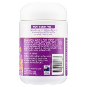 Nature's Way Kids Smart Vita Gummies Multivitamin 99% Không Đường Cho Trẻ Từ 2 Tuổi 150 Viên Dẻo – ảnh 3