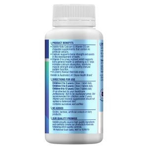 Ostelin Kids Bổ Sung Canxi Và Vitamin D3 Cho Trẻ 90 Viên Nhai – ảnh 3