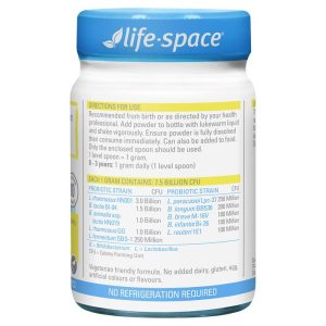 Life-Space Probiotic Dạng Bột Cho Bé 0–3 Tuổi 60 g – ảnh 3