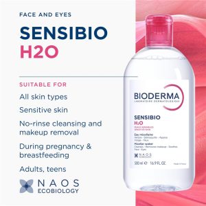 Bioderma Sensibio H2O Nước Tẩy Trang Micellar Làm Dịu Da Nhạy Cảm 500 ml – ảnh 3