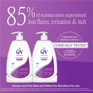 QV Dermcare Eczema Daily Cream Kem Dưỡng Hằng Ngày Cho Da Chàm 350 ml – ảnh 3