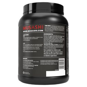 Musashi 100% Whey + Creatine Protein Whey Và Creatine Vị Sô-cô-la 900 g – ảnh 3