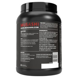 Musashi 100% Whey + Creatine Hương Vani 900 g – ảnh 3