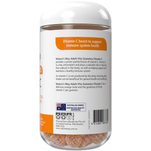 Nature's Way Adult Vita Gummies Vitamin C 200 Kẹo Dẻo – ảnh 3