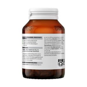 Blackmores Prostate Health Formula Hỗ Trợ Sức Khỏe Tuyến Tiền Liệt 60 Viên Nang – ảnh 3