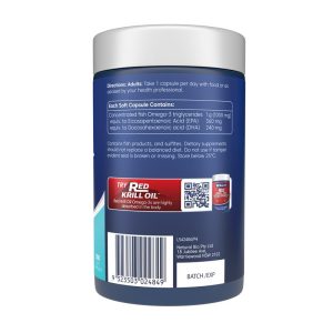 Bioglan Odourless Super Fish Oil Dầu Cá Omega-3 Hàm Lượng Kép 200 Viên Nang – ảnh 3