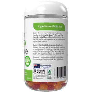 Nature's Way Adult Vita Gummies Bổ Sung Chất Xơ 200 Viên Nhai – ảnh 3