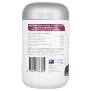 Nature's Way Adult Vita Gummies Triple Immune hỗ trợ miễn dịch hàm lượng cao 50 Kẹo Dẻo – ảnh 3