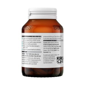 Blackmores Macu-Vision Plus Hỗ Trợ Sức Khỏe Điểm Vàng Và Võng Mạc 120 Viên – ảnh 3