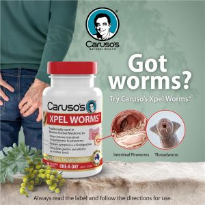 Caruso's XPEL WORMS Hỗ Trợ Loại Bỏ Giun Kim Và Giun Sợi 28 Viên – ảnh 3