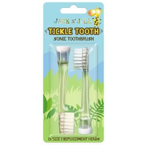 Jack N' Jill Tickle Tooth Đầu Bàn Chải Thay Thế Cho Trẻ 2 Cái