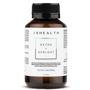JSHealth Detox + Debloat Hỗ Trợ Giảm Đầy Hơi Và Chức Năng Giải Độc Tự Nhiên 120 Viên