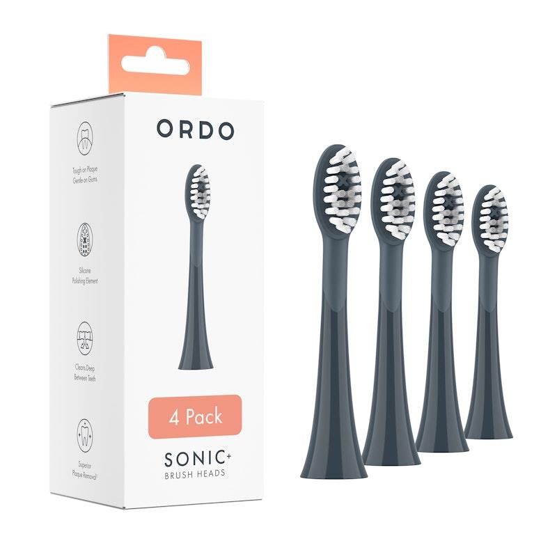 ORDO Sonic Đầu Bàn Chải Thay Thế Charcoal Grey và Stone 8 Cái – ảnh 2