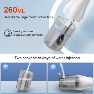 Eevee Bộ Bàn Chải Điện Và Máy Tăm Nước Cầm Tay Màu Trắng – ảnh 3