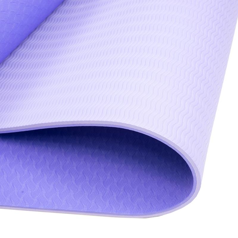 Powertrain TPE Thảm Tập Pilates, Yoga 8 mm Màu Tím Nhạt – ảnh 3