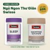 Combo Ngủ Ngon Thư Giãn Swisse: Sleep + Magiê Glycinate